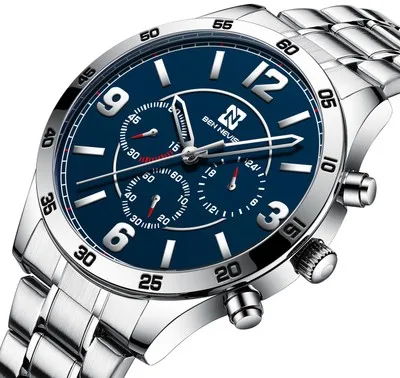 

Ben Nevis New Fashion Full Steel Business Quartz Mens Watches Luxury 30M Waterproof Watch For Husband Gift Relogio Masculino