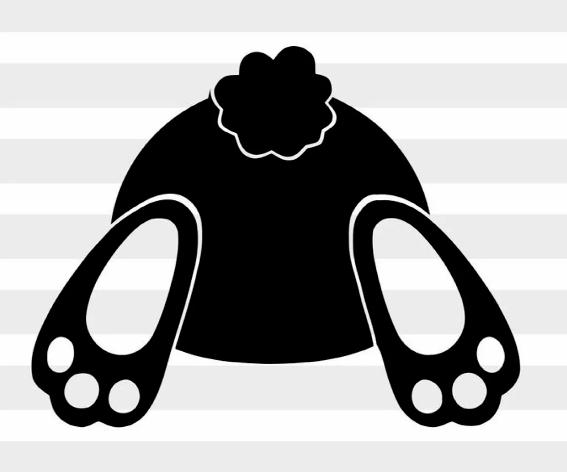 Металлическая высекальная штамповка в форме животного Srabbit's Ass сделай сам для