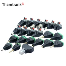 10 шт. AV видео балун 3,5 мм 4-полюсный стерео штекер AV Винтовые клеммы стерео джек 3,5 мм штекер 4 pin клеммный блок разъем