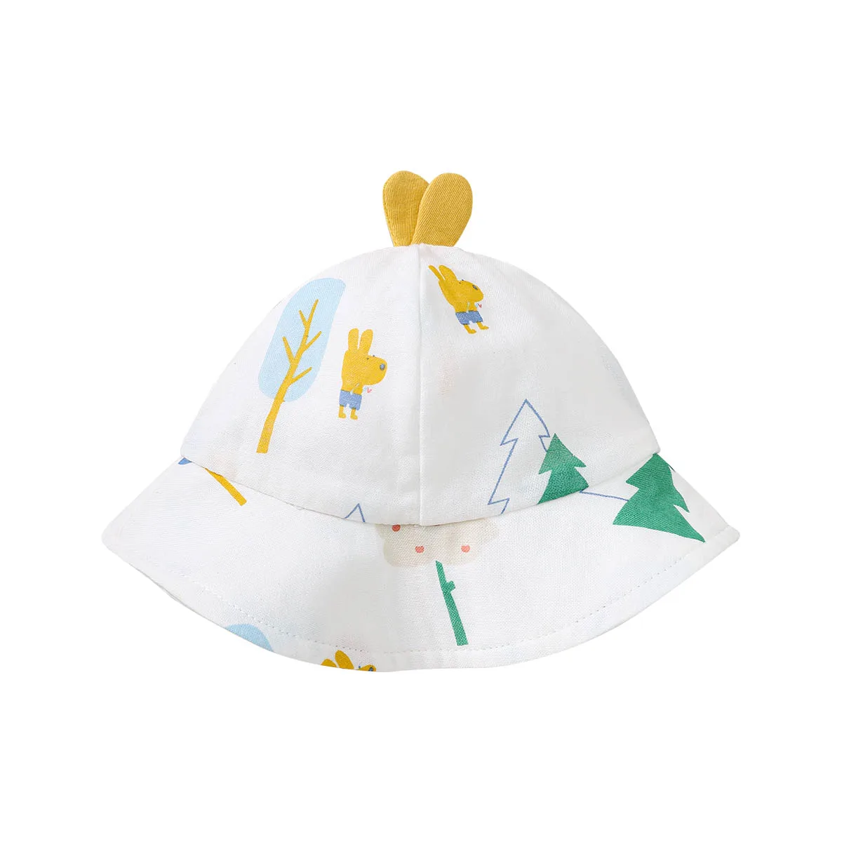 Pureborn Baby Hat Variety Prints Breathable Cotton Baby Boy Girl Sun