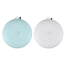 2set Necklace Air Purifier Portable Negative Ion Necklace Hanging Neck Purifier Blue & White