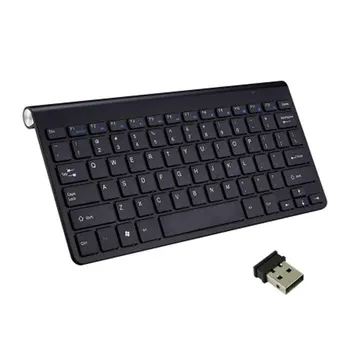 

Portable Wireless Keyboard Klavye For Mac Notebook Tv Box 2.4G Mini Keyboard Mouse Set Office Supplies For Ios Android