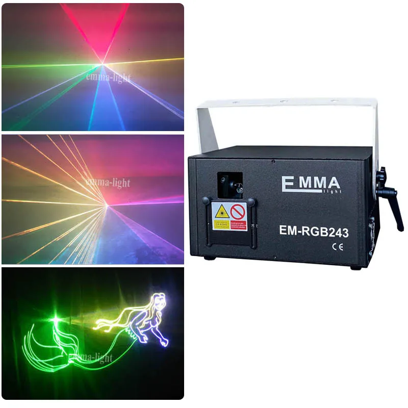 2000 МВт лазерный проектор для рекламы/наружный логотип/голографический