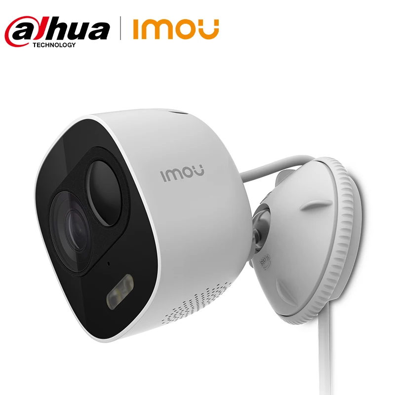 1080P FHD Wi-Fi IP Camera with PIR Motion Detection Active Deterrence Surveillance Camera with Siren and LED Spotlight Imou Weatherproof Outdoor Security Camera Two-way Audio and Night Vision