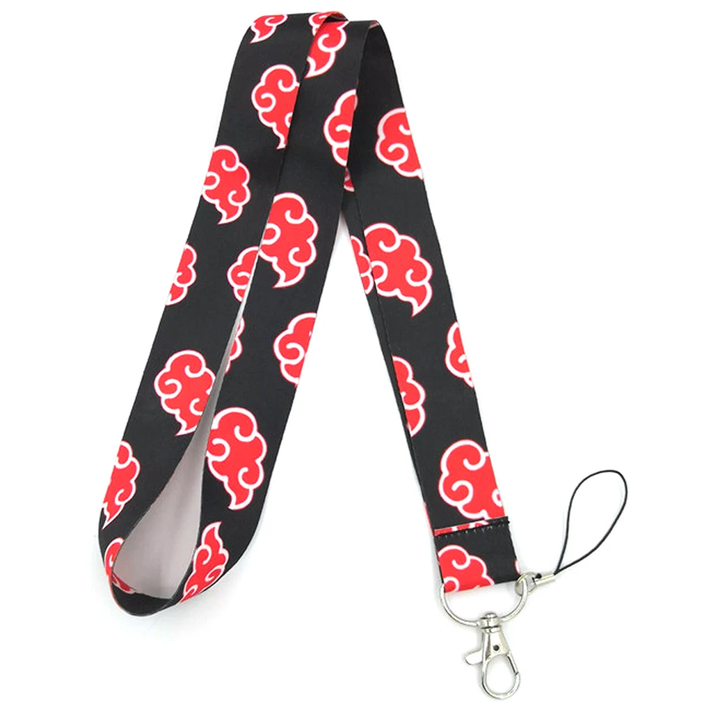 Anime Clouds Neck Strap Lanyard For Keys Diy Id Card Badge Holder Mobile Phone Straps Keycord