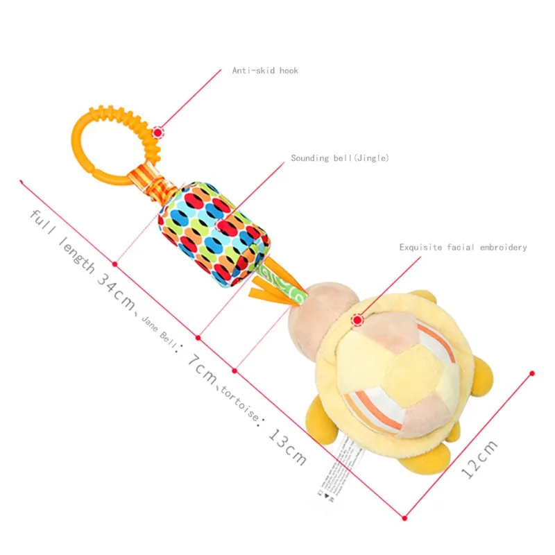 Новинка, погремушка, игрушки для детей, милый щенок, пчела, коляска, игрушка, погремушка, мобильная детская тележка, 0-12 месяцев, детская кровать, подвесная, подарок, детская погремушка
