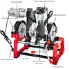 160 Manual Single and Double Column Hot Melt Machine Butt Welding Machine Pe Butt Welding Pipe Hot Melt Machine 4