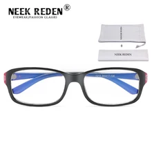 Квадратный женский синий светильник, защита для очков, оправа, высокое качество, Uv400, анти-радиационные очки, компьютерные очки, анти-синие