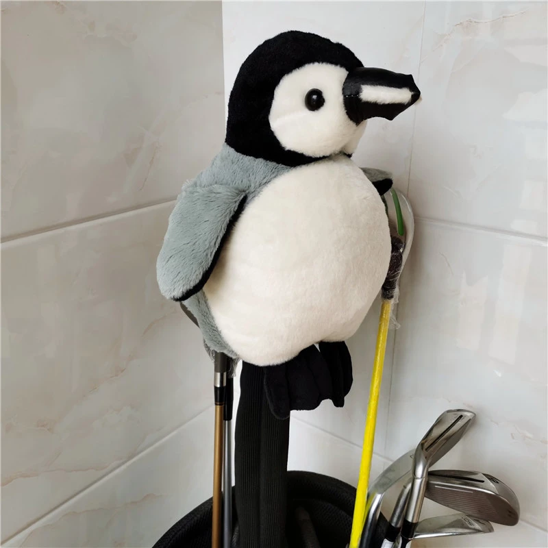 Penguin Driver Head Cover Plush Golf 460cc Wood Headcover Golf Club