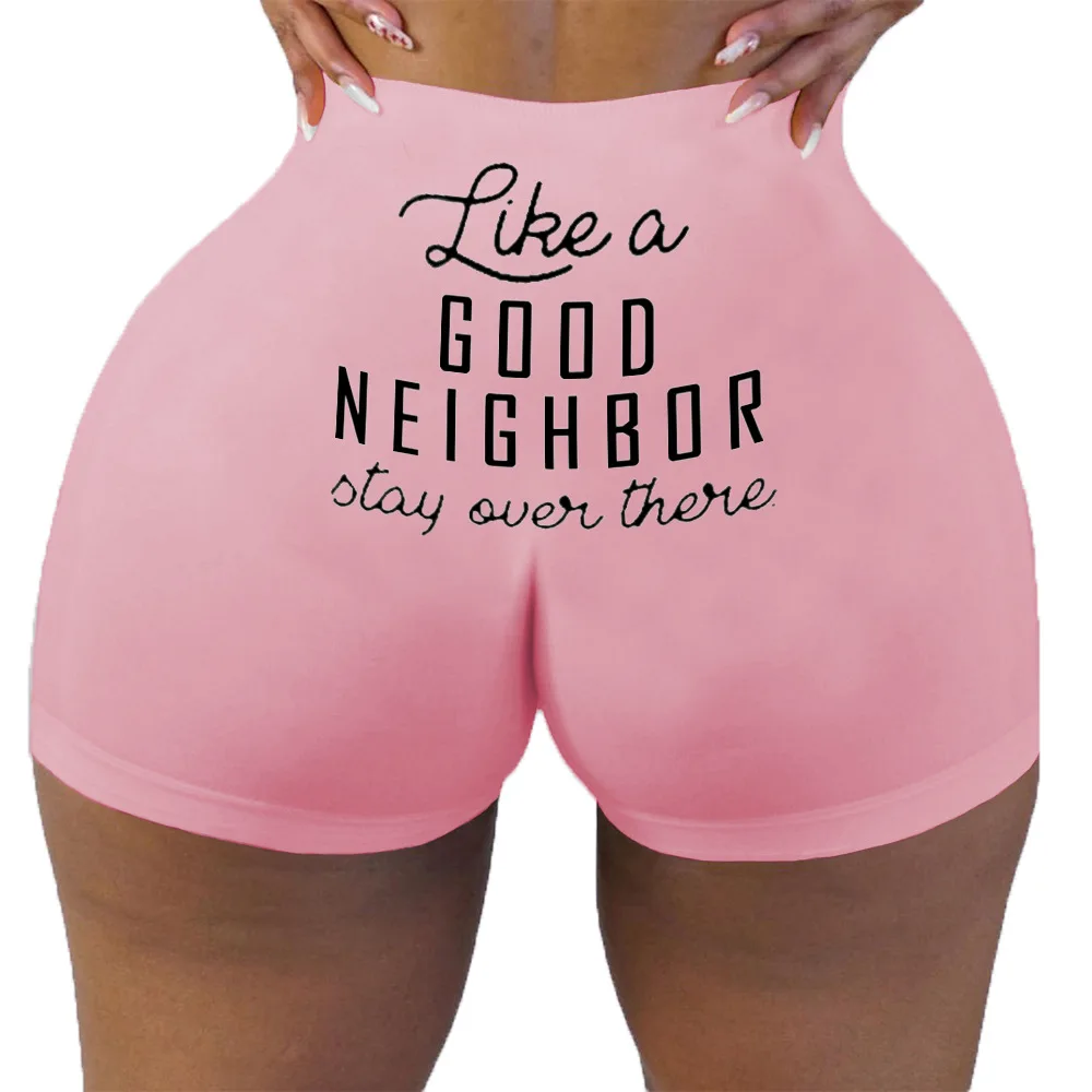 women's swim shorts New Style Summer Fashion Sexy Shorts Back Print Sexy Night Club High Waist Women Shorts dolphin shorts