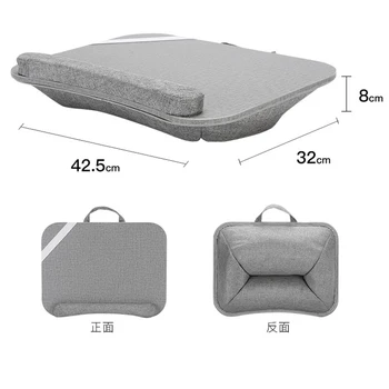 

Multifunction Knee Table Laptop Desk for 15 Inch Computer Tablet Portable Outdoor Headrest Office Nap Pillow