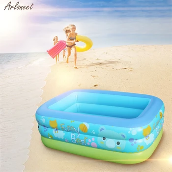 

New Inflatable Cartoon Swimming Pool Round Garden Party Outdoor Gift For Kids Beach Toy Swimming Pool Outdoor Toys High Quality