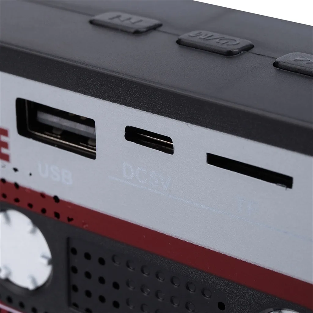 HIPERDEAL Ретро форма кассеты HIFI Портативный беспроводной Bluetooth стереоколонка TF сабвуфер динамик s с ручным ремешком