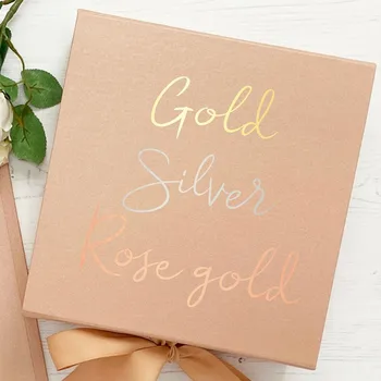 

Personalize Wedding Gift Box,，Will you be my maid of honor box .bachelor,Engagement. flower girl ,names date ， Bridal Shower,