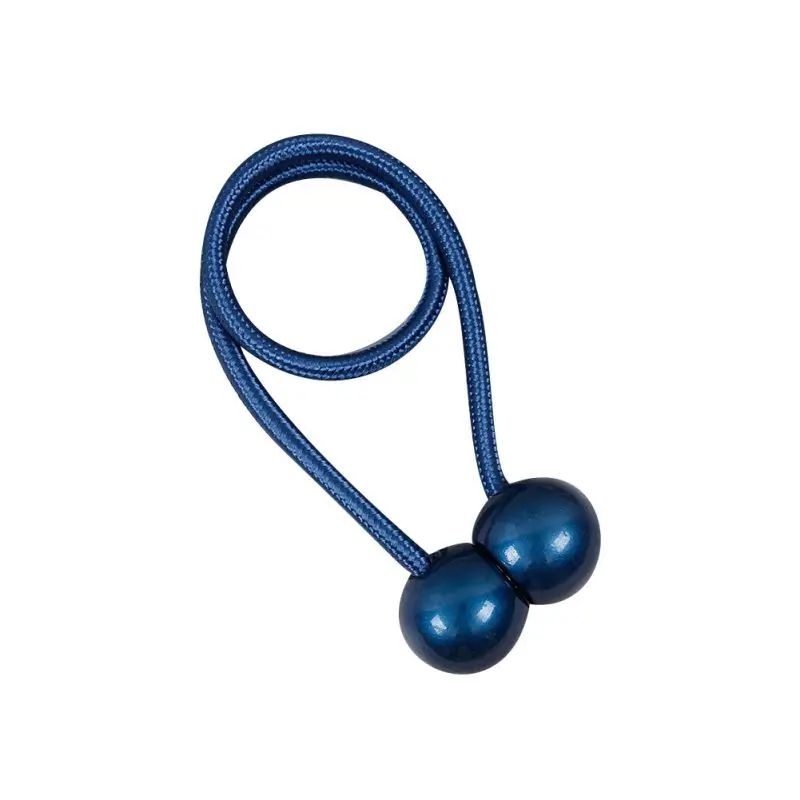 Бытовые зажимы с пряжкой для подвешивания, деревянный шар, магнитный зажим для штор, держатели для штор, Классическая пряжка, аксессуары для завязывания - Цвет: DL