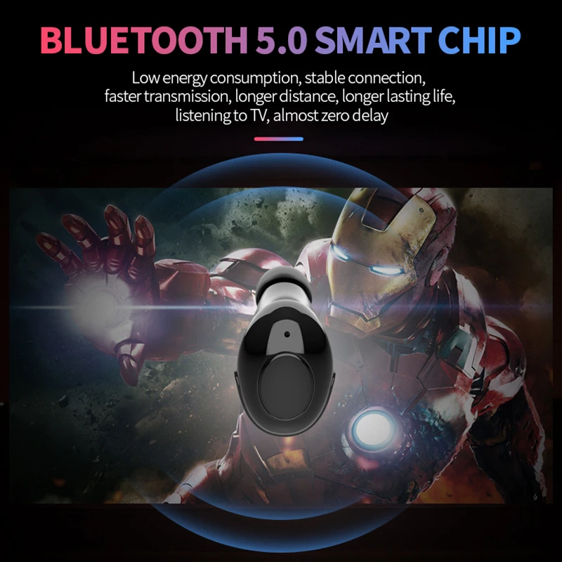 TWS G12 водонепроницаемые бинауральные Bluetooth 5,0 наушники Touch-Tone Беспроводные наушники с шумоподавлением Спортивная гарнитура 3-6h время игры