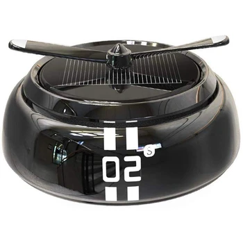 

Car Air Freshener Solar Energy Rotating Cologne Car Aromatherapy Diffuser Interior Decoration Accessories Essential Oil Diffuser