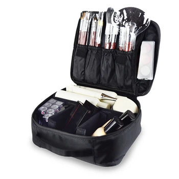 

Portable Storage Waterproof Toiletry Cosmetic Bag Size And Capacity For Travel Wash Beauty Case Travel Organizer Make Up Bags