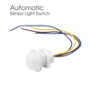 110V 220V LED PIR Infrared Motion Sensor Switch Auto On Off Light Switch PIR Sensor Detector Smart Switch ► Photo 2/6