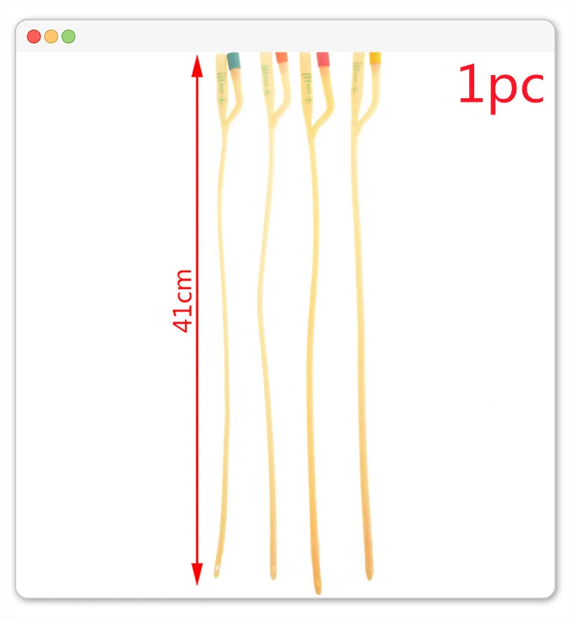 Disposable Urethral Dilators Catheters Sounds 4Size Double Hole Male Masturbator Urethral Stretching Penis Plug Sex Toys For Men