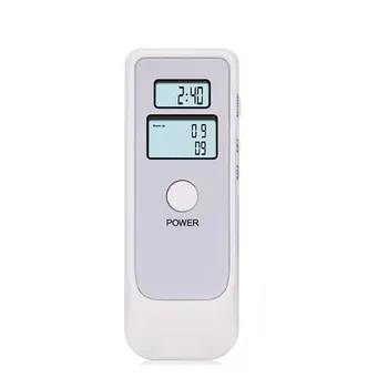 

Portable Alcohol Detector Handheld Dual LCD Display Digital Alcohol Tester Professional Breathalyzer Drunk Driving