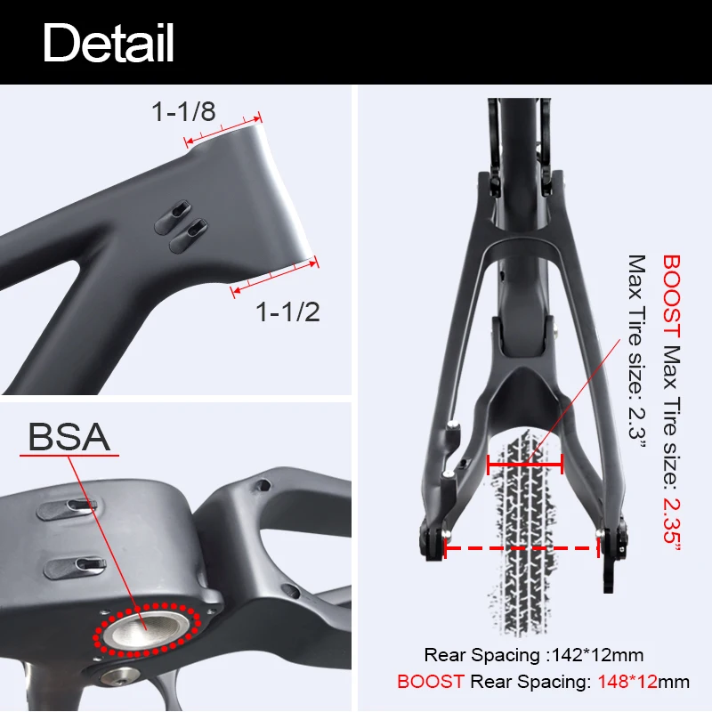 BXT 29er полная подвеска рама карбоновая для горного велосипеда 160 мм дисковый тормоз задний амортизатор 200*22 мм вся горная MTB велосипедная Рама для AM