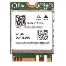 Карта для Broadcom BCM94350ZAE 802.11AC 867 Мбит/с беспроводной Dell DW1820A Bluetooth 4,0 M.2 NGFF