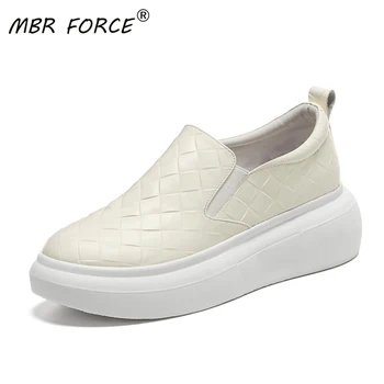 

MBR FORCE Women Fashion Platform Girls spring autumn Tenis Feminino Outdoor Female Footwear woman white shoes Vulcanized Shoes