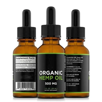 

30ml Natural Hemp Seed Oil Anti-wrinkle Relieving Muscle Pressure Serum Moisturizing Smoothing Face Serum
