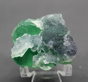 

47g Natural green fluorite Secondary crystallization Mineral specimen cluster mineral Stones and crystals Healing crystal