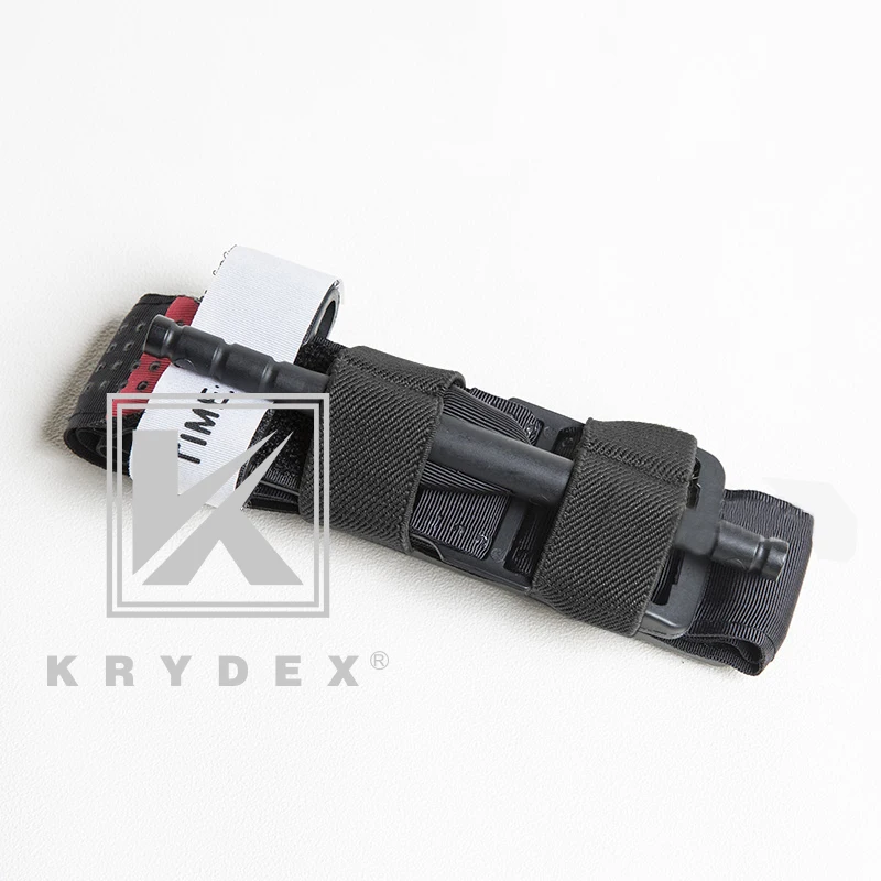 KRYDEX жгут держатель Тактический Открытый применение TQ стрейч MOLLE ремень держатель для кошки SOF-T NATO стиль Жгут черный