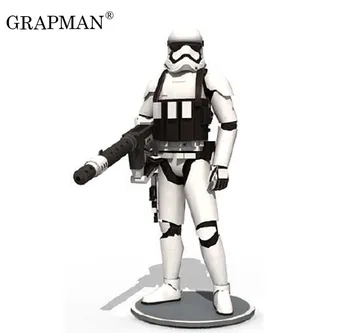 

Heavy Stormtrooper 3D Paper Model DIY Puzzle Manual Papercrafts Toy