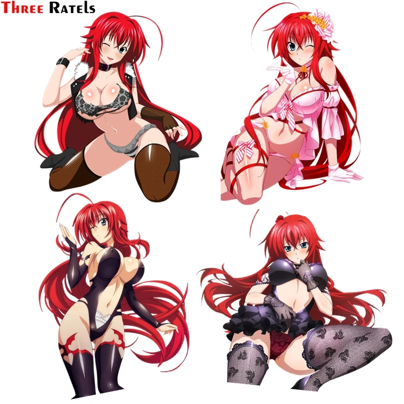Three Ratels FC176 аниме старшеклассник DXD Rias Gremory Otaku Dakimakura Милая Виниловая наклейка для