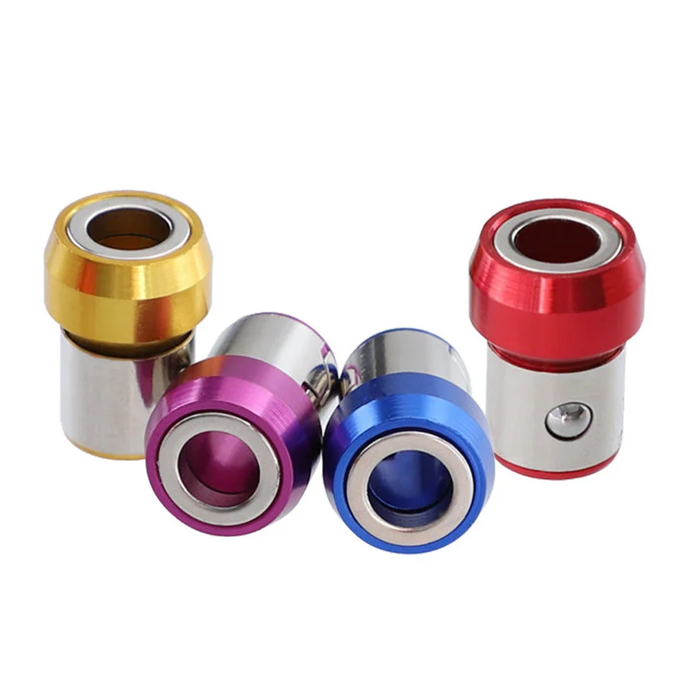 Strong Magnetic Ring Metal Screwdriver Bit, 7mm Phillips, Random Color