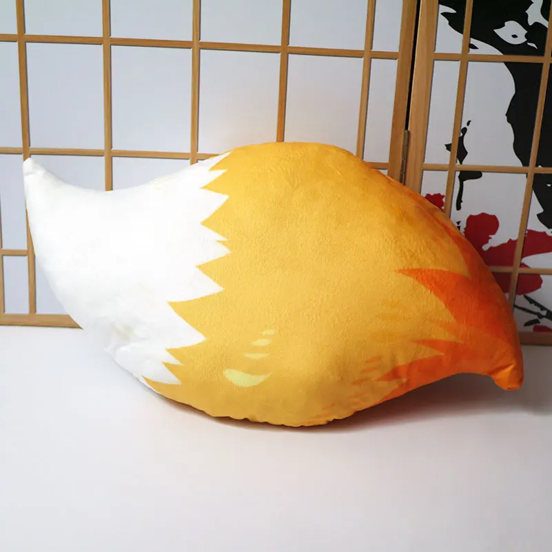 

The Helpful Fox Senko-san plush toy Anime Sewayaki Kitsune no Senko-san pillow doll cosplay tail 50cm for gift