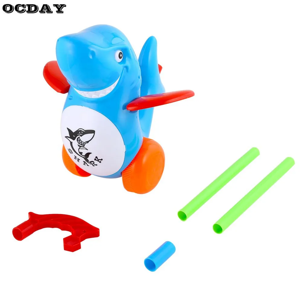 OCDAY детские игрушки ручной толчок движущиеся игрушки милые животные тележки игрушки Дети Раннее развитие один стержень рука толкаемые животные игрушки Горячие