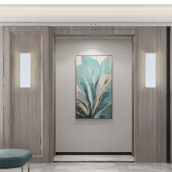 

6W Wall Lamp Night Light Aluminum Bedroom Wall Lights Modern White Home Decoration Stairs Black Hallway Bright
