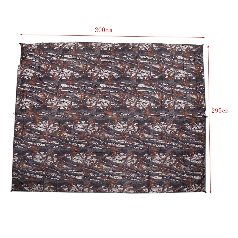ABUO-Outdoor Waterproof Hammock Rain Fly Tent Tarp Multi Function Camping Tarp Beach Tent Shade Camping Sun Shade Canopy