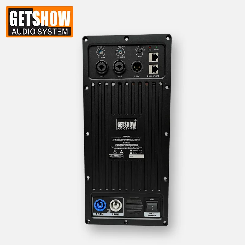 800W + 300W 2 Way Amplifier Module Professional Speaker Plate Amplifier Class D with DSP Audio Power Amplifier