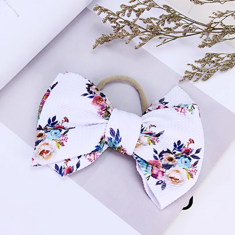 23 Elastique Cheveux Fille Детская повязка на голову с бантом бандо Bebe Fille ободки для девочек Новорожденные Детские Луки завязанные детские украшения для волос - Цвет: 23