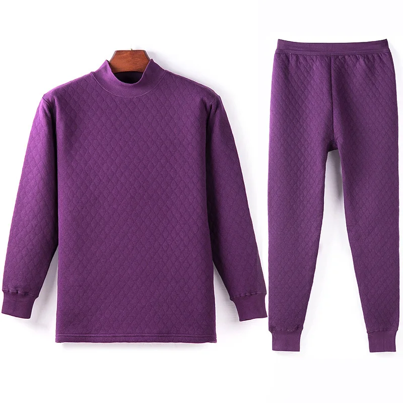 M collar purple set
