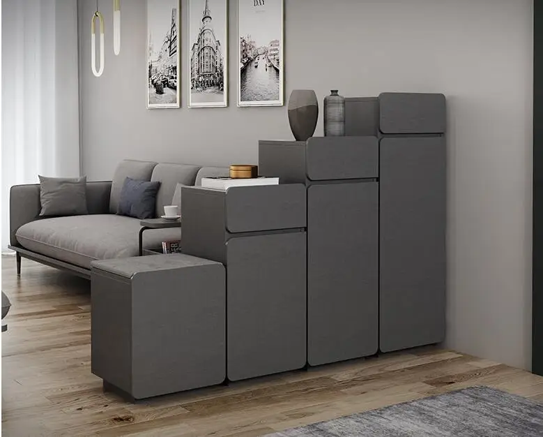 Economical simple shoe cabinet with entrance, porch cabinet, Nordic high-capacity multi-storey lockers