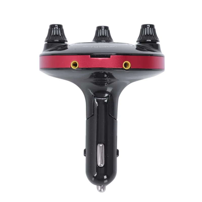 Автомобильный MP3-плеер Bt13 Bluetooth Handsfree Phone Dual Usb Bluetooth 4,0 автомобильное зарядное устройство Fm дисплей напряжения излучения