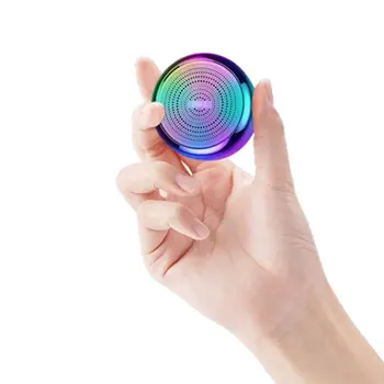 

Portable Mini Bluetooth Speaker Built-in Microphone Aluminium Alloy Body Wireless Bluetooth 4.2 Speaker Mp3 Music Player