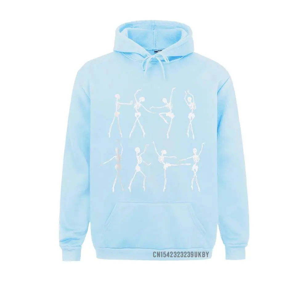 Skeleton Ballerinas Ballet Dance Cute Halloween Costume Girl Hoody Men Sweatshirts Winter Long Sleeve Hoodies Clothes