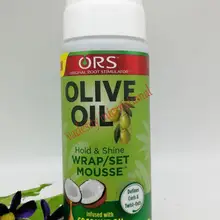 ОРС оливковое масло hold& shine wrap набор мусс 207 мл