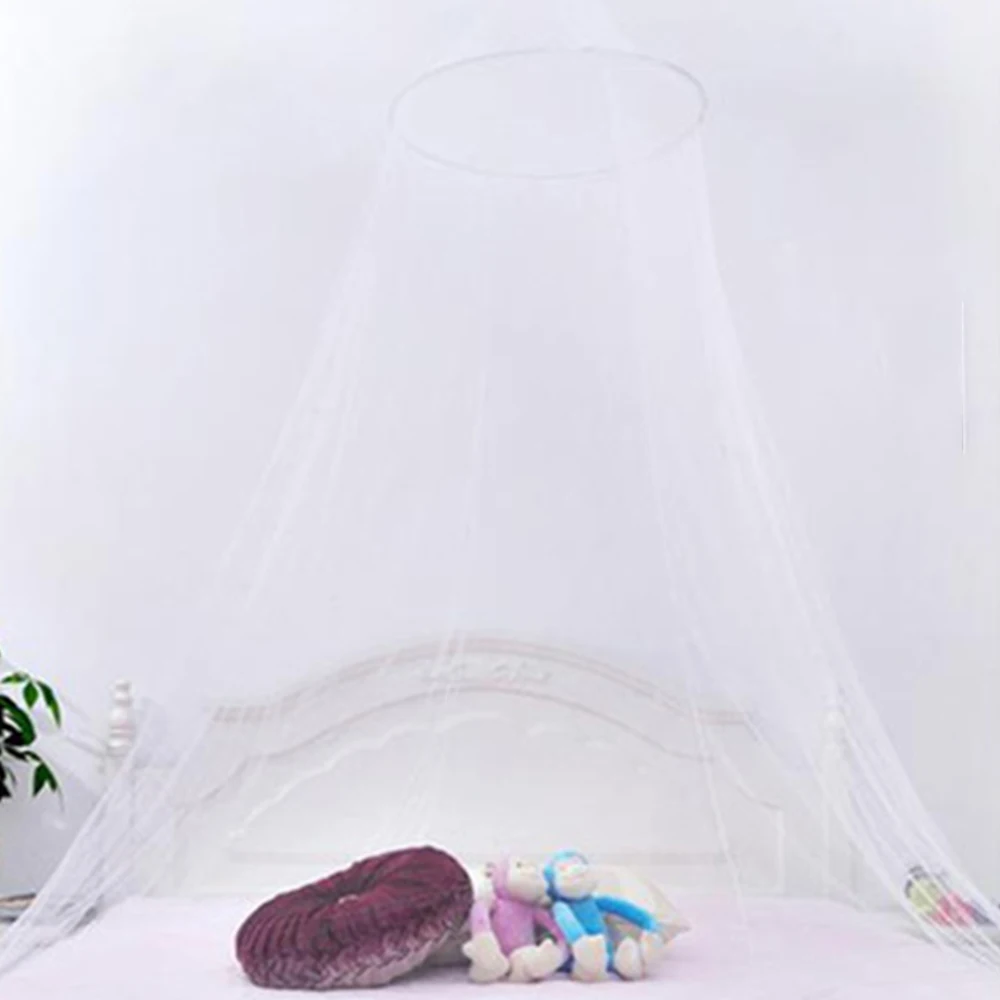 Принцесса сетка москитная сетка купол кровать навес для детей Девочка предотвратить мух насекомых москитная сетка прочный Декор