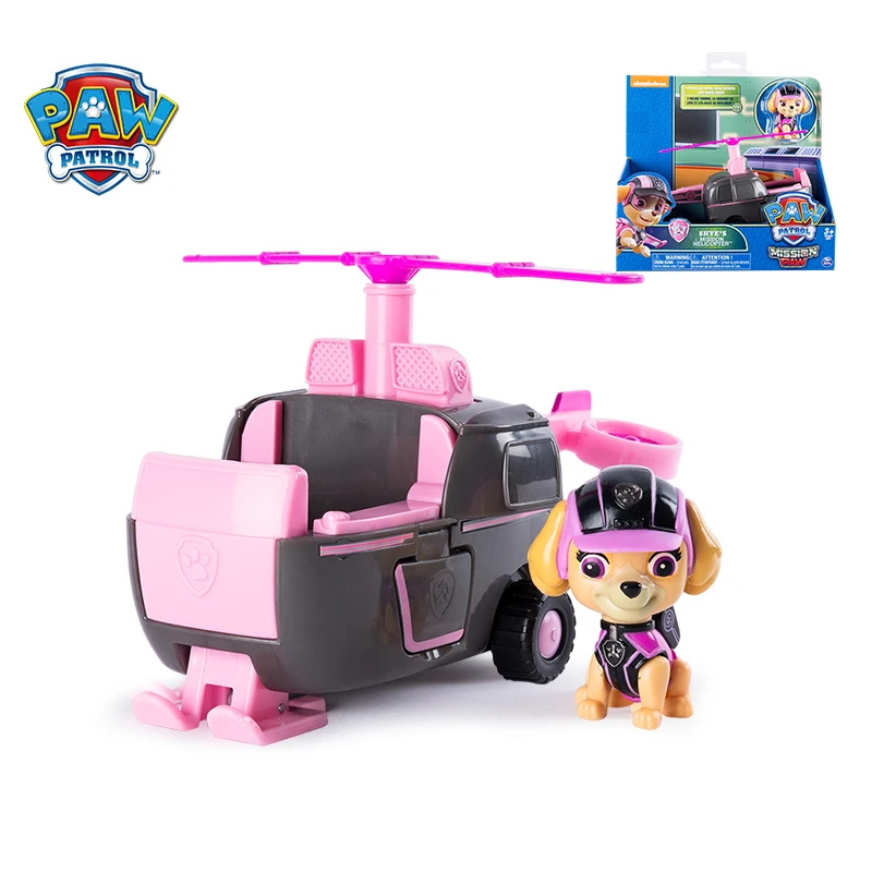 Paw Patrol спасательный автобус, собака, автомобиль, фигурки, набор игрушек, щенок, спасательный автомобиль, круизер штаба, смотровая башня, детская edcation игрушка в подарок - Цвет: 3