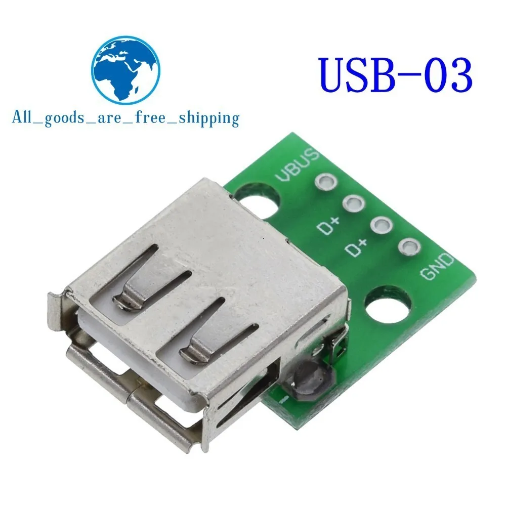10 шт. USB разъем/MINI MICRO USB для DIP адаптер 2,54 мм 5pin Женский Разъем b Тип USB2.0 Женский PCB конвертер USB-01