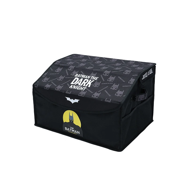 Автомобильный органайзер для багажника, коробка для укладки, сумка для хранения автомобиля, контейнер для груза, коробка для хранения больших грузов, аксессуары для автомобиля - Название цвета: Batman-B